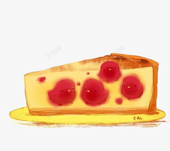 甜点png免抠素材_新图网 https://ixintu.com 卡通 手绘 插画 文艺 清新 烘焙 甜点 美食 蛋糕
