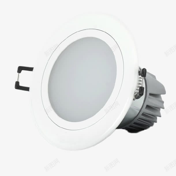 企一白色筒灯png免抠素材_新图网 https://ixintu.com LED 产品实物 企一 家居 射灯 灯具 灯饰 照明 筒灯