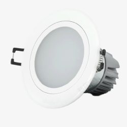 LED筒灯企一白色筒灯高清图片