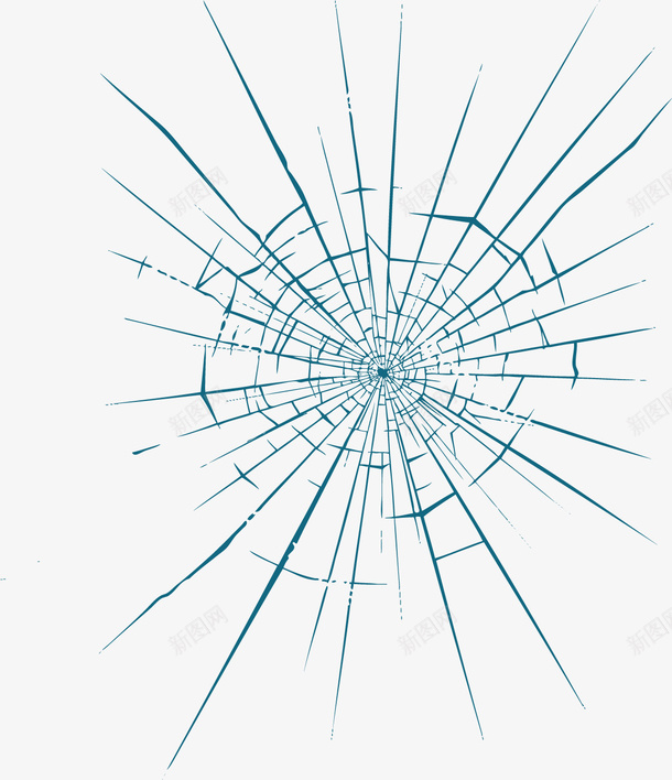 发散的裂缝png免抠素材_新图网 https://ixintu.com 发散 玻璃 玻璃碎掉 玻璃裂痕 玻璃裂缝 裂缝