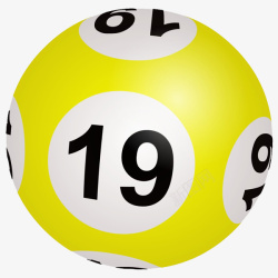19数字双色球数字图标高清图片