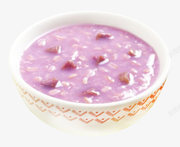 紫薯燕麦粥png免抠素材_新图网 https://ixintu.com 产品实物 健康 搭配 燕麦 燕麦粥 粥 紫薯 美味 美食