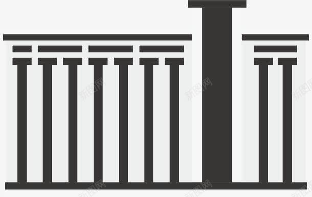 简约平面神殿图标png_新图网 https://ixintu.com 免抠PNG 意大利 欧式风格 欧洲建筑 殿堂 罗马柱