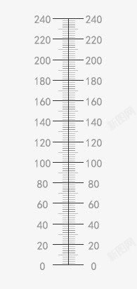 矢量刻度尺刻度尺高清图片