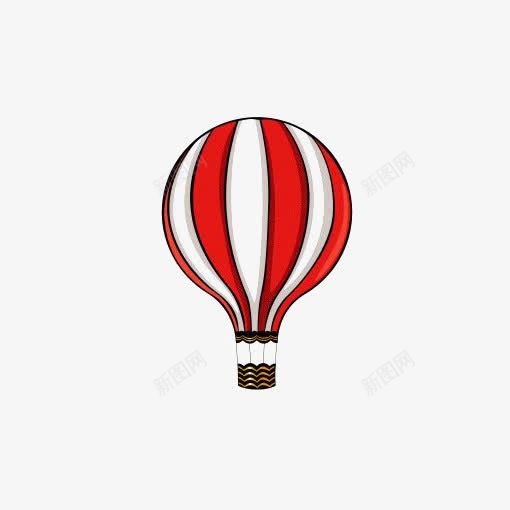卡通热气球png免抠素材_新图网 https://ixintu.com 手绘热气球 热气球免扣元素 热气球插画 红色热气球
