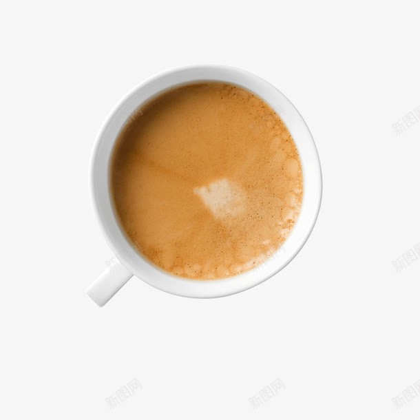 灰色咖啡杯png免抠素材_新图网 https://ixintu.com 俯视图 圆形 灰色 物品 瓷杯 白色 角度