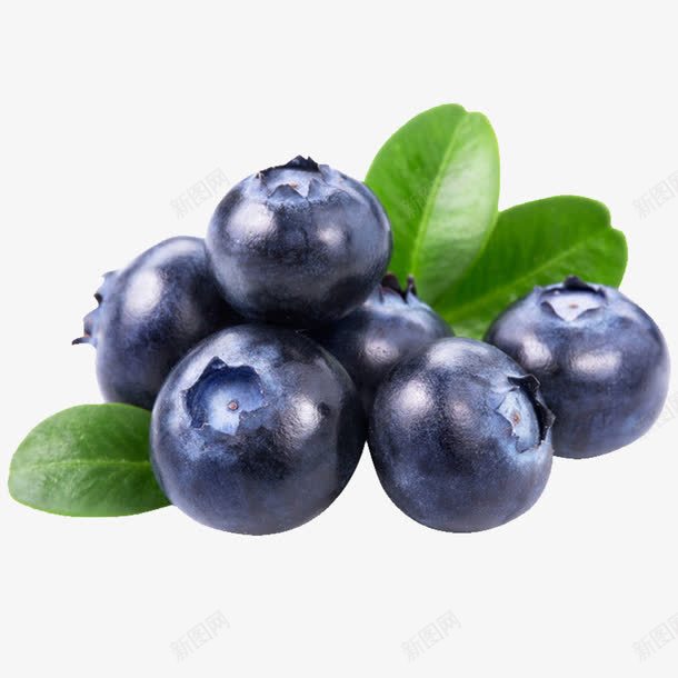 紫色蓝莓png免抠素材_新图网 https://ixintu.com 果汁 水果 美味