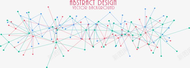 几何节点线条png免抠素材_新图网 https://ixintu.com 几何 矢量素材 线条 网络结构 节点