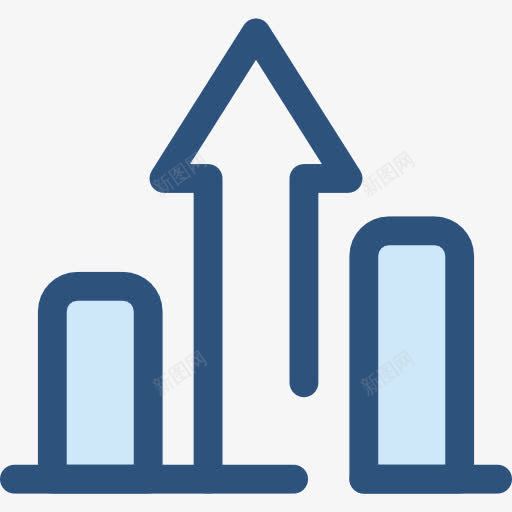 生长图标png_新图网 https://ixintu.com SEO和网络 业务 图 图形 增长 效益统计 箭头 统计