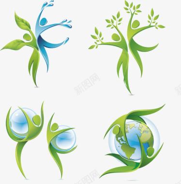 环保logo图标图标