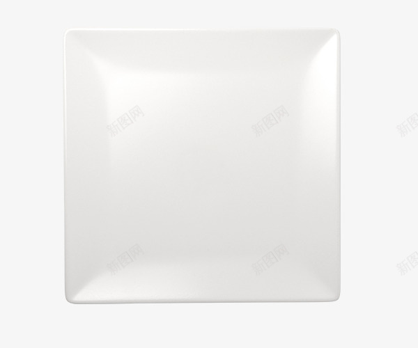 白色的方形的盘子png免抠素材_新图网 https://ixintu.com 厨房餐具 各种方盘子 方形盘子 白色的方形的盘子 盘子