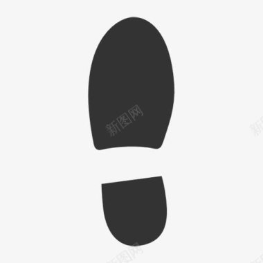 左脚鞋子图标图标