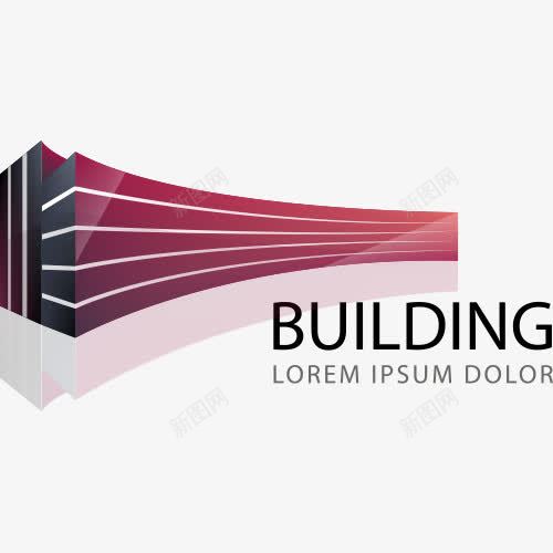 个性房地产公司logo图标png_新图网 https://ixintu.com logo模板 logo设计 创意设计 大厦 房地产公司logo 抽象 标志图标