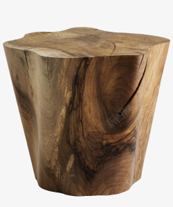木质简图木桩座椅实物简图高清图片