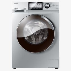 白色海尔洗衣机白色大图全自动海尔洗衣机高清图片