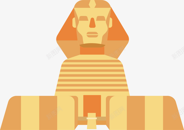 埃及金字塔狮身人面像png免抠素材_新图网 https://ixintu.com 人面像 埃及 埃及文化 埃及金字塔 狮身人面像 矢量png