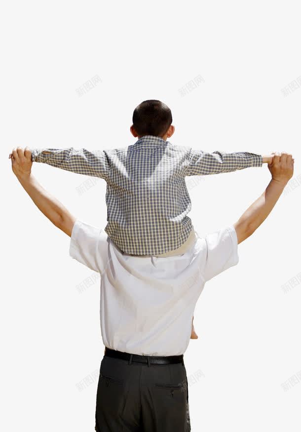 父亲节背影png免抠素材_新图网 https://ixintu.com png 人物 插图 父亲背影 父亲节 父子 父爱 爸爸抱着孩子的背影