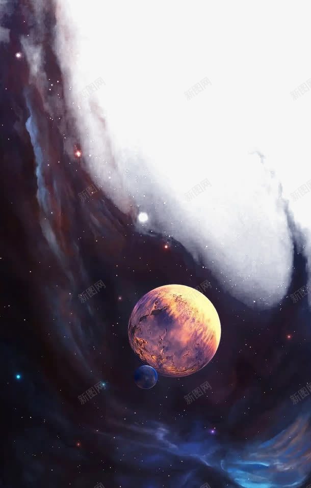 木星背景图png免抠素材_新图网 https://ixintu.com PNG免费素材 星空素材 玄幻 科幻