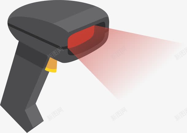 手绘灰色扫描机红外线png免抠素材_新图网 https://ixintu.com 光线 手绘扫描机 水彩 灰色扫描机 简约 红外线