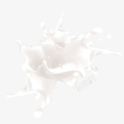 牛奶喷绘牛奶喷溅高清图片