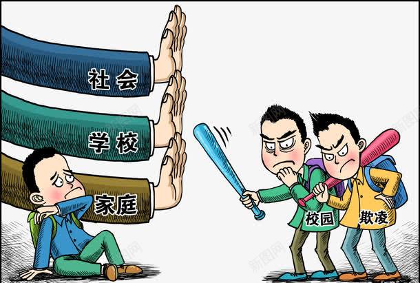 校园弱者png免抠素材_新图网 https://ixintu.com 压力 反校园欺凌 弱者 校园欺凌 烦恼 需要保护的群体