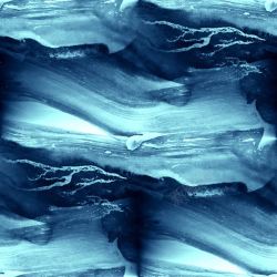 油画质感波浪底纹图片蓝色波浪油画作品高清图片