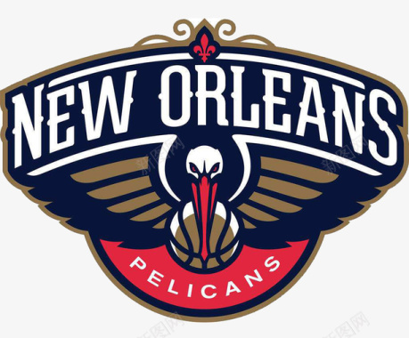 NBA新奥尔良鹈鹕队标志图标图标