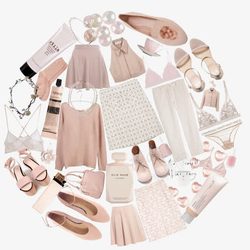 粉色系粉色系衣服饰品高清图片