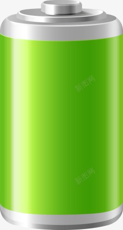 绿色环保电池绿色电池图标高清图片