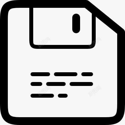 保存按钮的轮廓上图标png_新图网 https://ixintu.com 上 保存 工具 按钮 数字 数据存储 界面