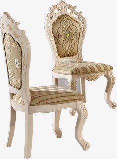 欧式家具两个椅子素材