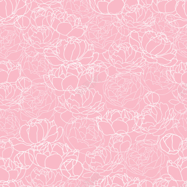 粉色牡丹花纹底纹矢量背景背景