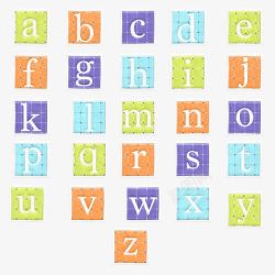 英文字母合集小写英文字母合集高清图片