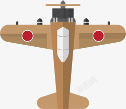 日军敌军飞机矢量图高清图片