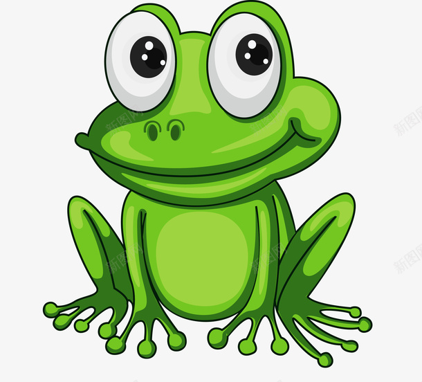 青蛙png免抠素材_新图网 https://ixintu.com 动物 卡通 蛤蟆 青蛙