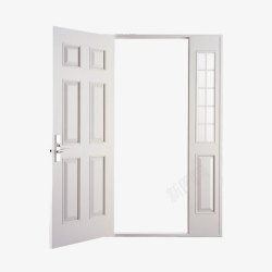 开着的门白色的开着的门高清图片