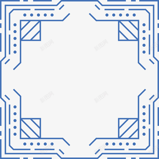 简约服饰纹理边框纹理矢量图ai免抠素材_新图网 https://ixintu.com 传统 几何图案 几何花边 古典 图腾 服饰纹理 花纹 矢量图