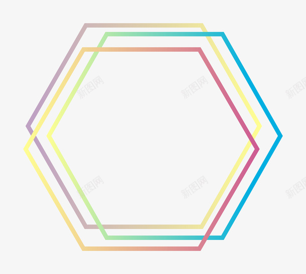 六边形线条装饰边框矢量图ai免抠素材_新图网 https://ixintu.com 六边形线条 几何边框 创意几何边框形状 形状 简单几何边框 边框 边框样式 边框线条 矢量图