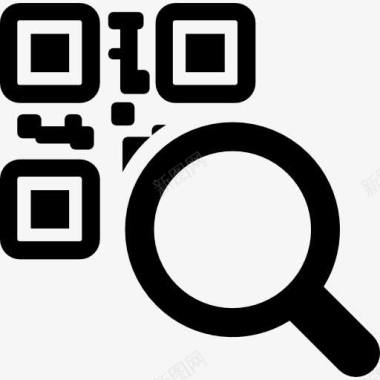 QR码扫描图标图标