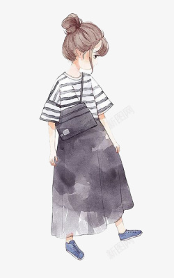 卡通女孩素材