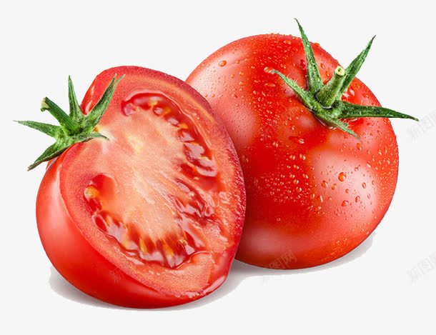 西红柿png免抠素材_新图网 https://ixintu.com 新鲜蔬果 番茄 西红柿