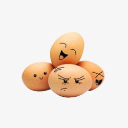 鸡蛋组合与点小情绪的鸡蛋儿高清图片