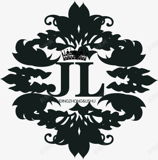 黑色婚礼创意logo图标png_新图网 https://ixintu.com logo 创意 婚礼 黑色