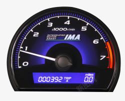 车速计表汽车里的车速表高清图片