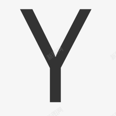 大写字母Yicon图标图标