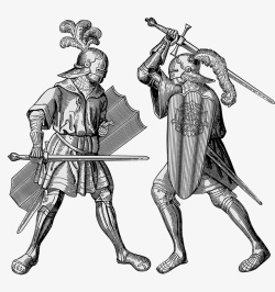 剑士中世纪骑士高清图片