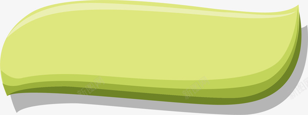 绿色简约弧形牙膏png免抠素材_新图网 https://ixintu.com 免抠PNG 图案 弧形 牙膏 简约 绿色 边框纹理
