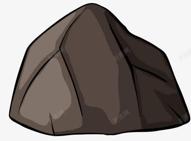 卡通石头png免抠素材_新图网 https://ixintu.com 假山 元素 卡通 堆石块 石头