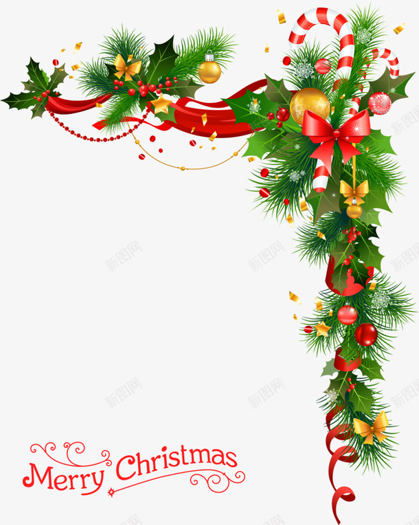 圣诞节元素png免抠素材_新图网 https://ixintu.com 元素 圣诞节 圣诞节常用素材 星星 铃铛