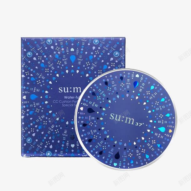 苏秘水分气垫CC霜png免抠素材_新图网 https://ixintu.com 产品实物 化妆品 气垫CC霜 美妆 苏秘